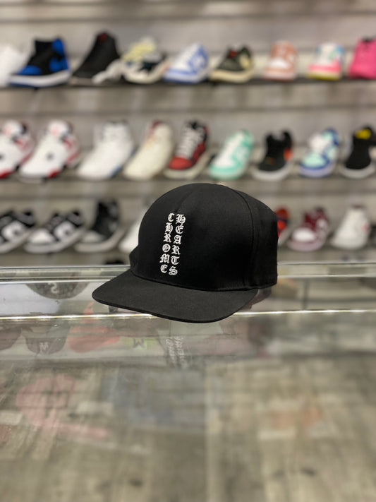 Chrome Hearts Corduroy Cross Logo Baseball Hat