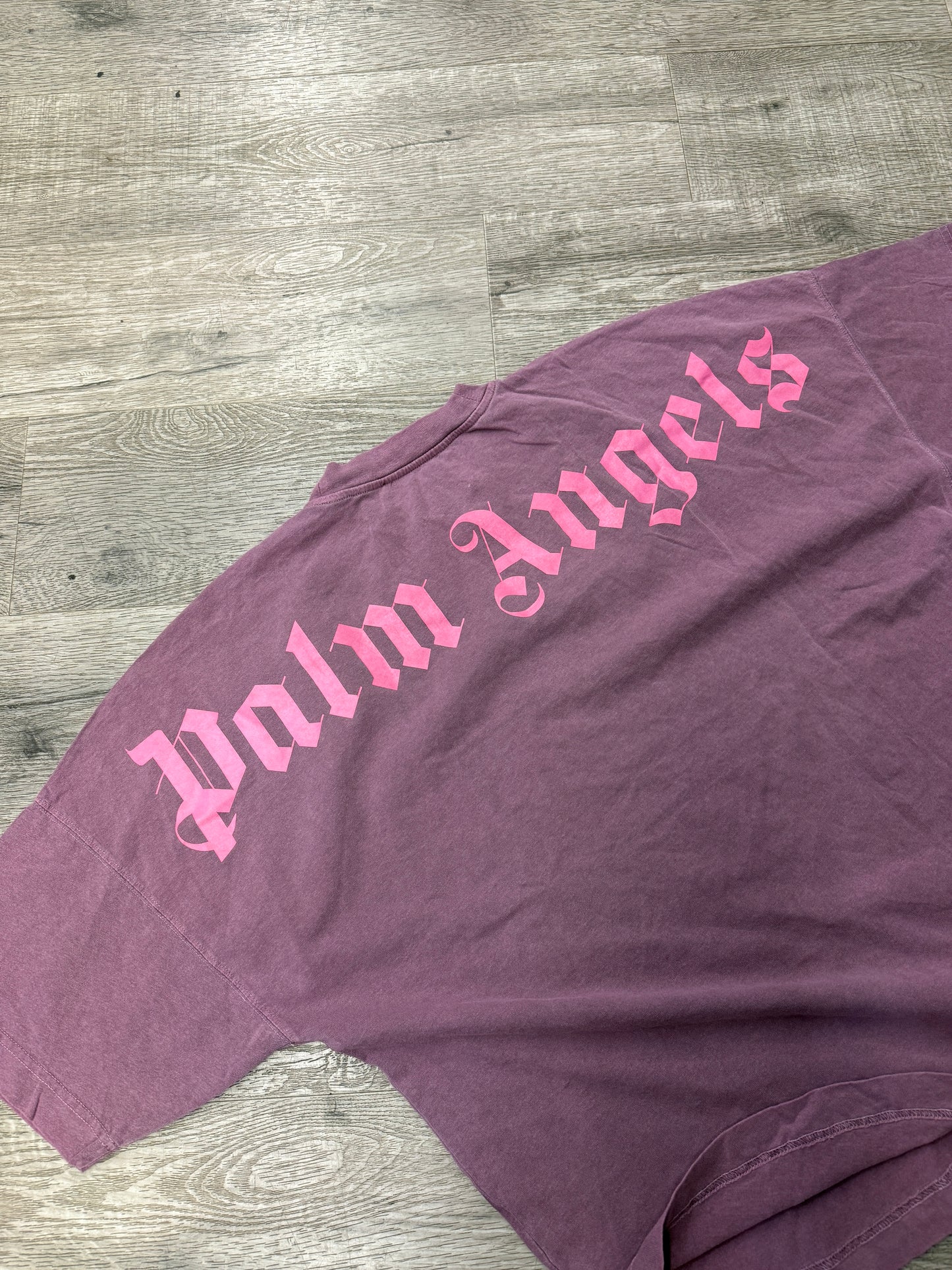 Palm Angels Tee Faded Purple