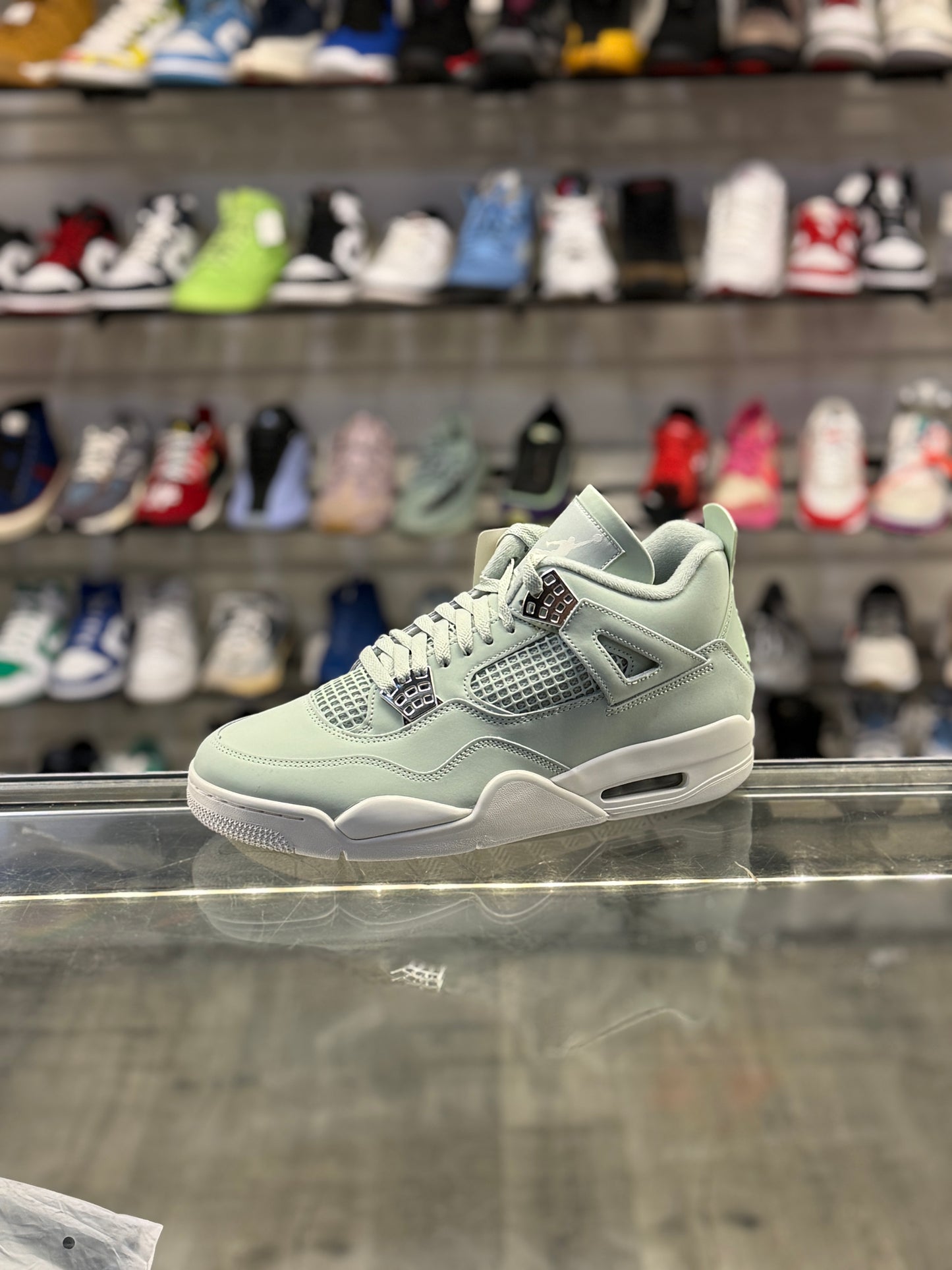 Air Jordan 4 Seafoam Sail
