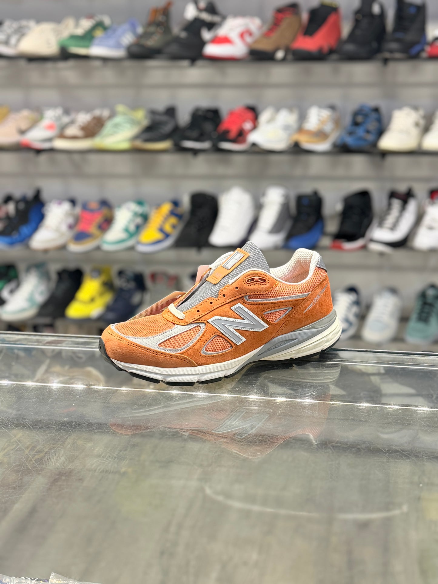 Aime Leon Dore New Balance 990v4 Red Clay