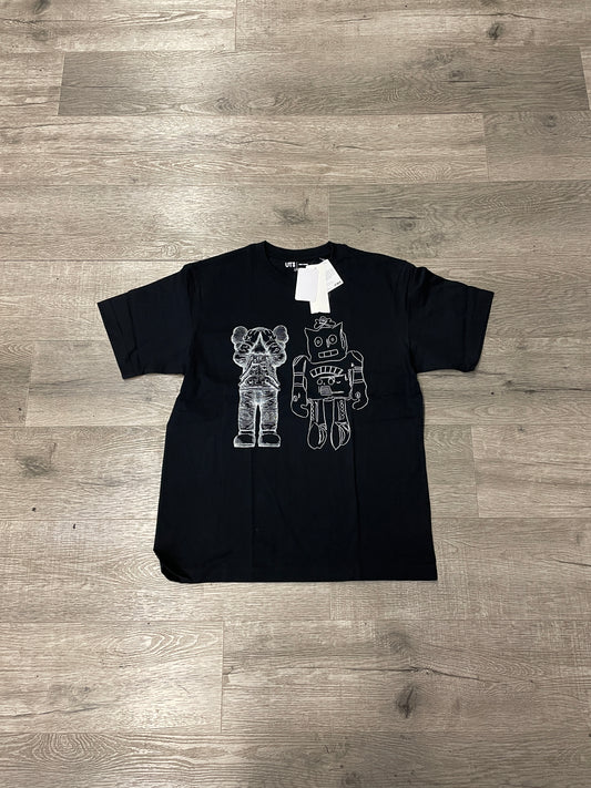 Kaws Warhol Tee Black