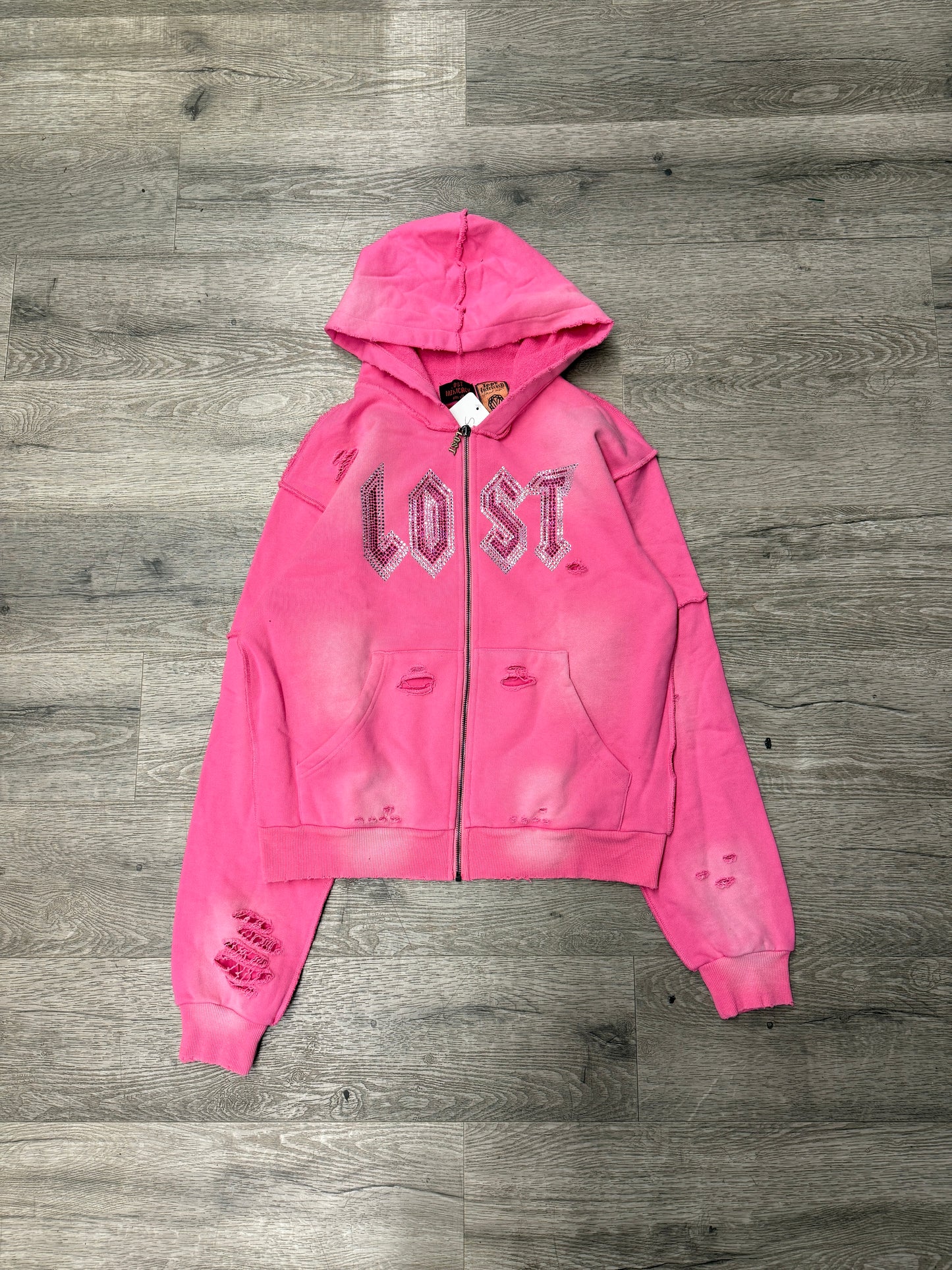 Lost Intracy Hood Pink