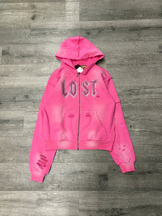 Lost Intracy Hood Pink
