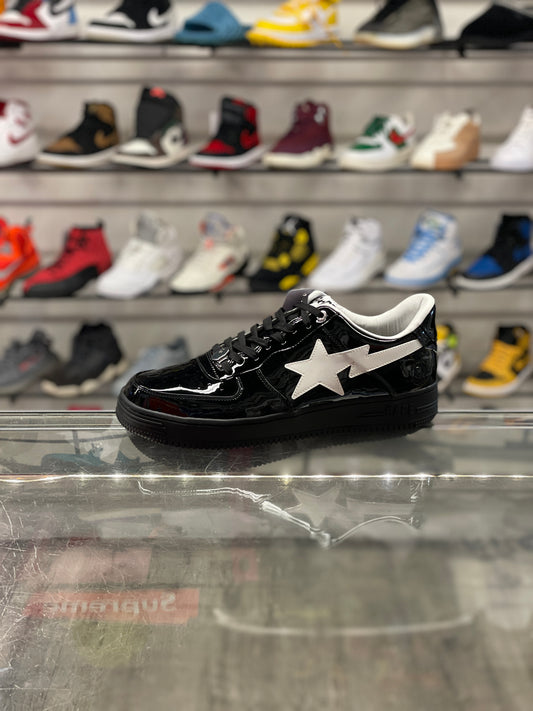 Bapesta Black Patent