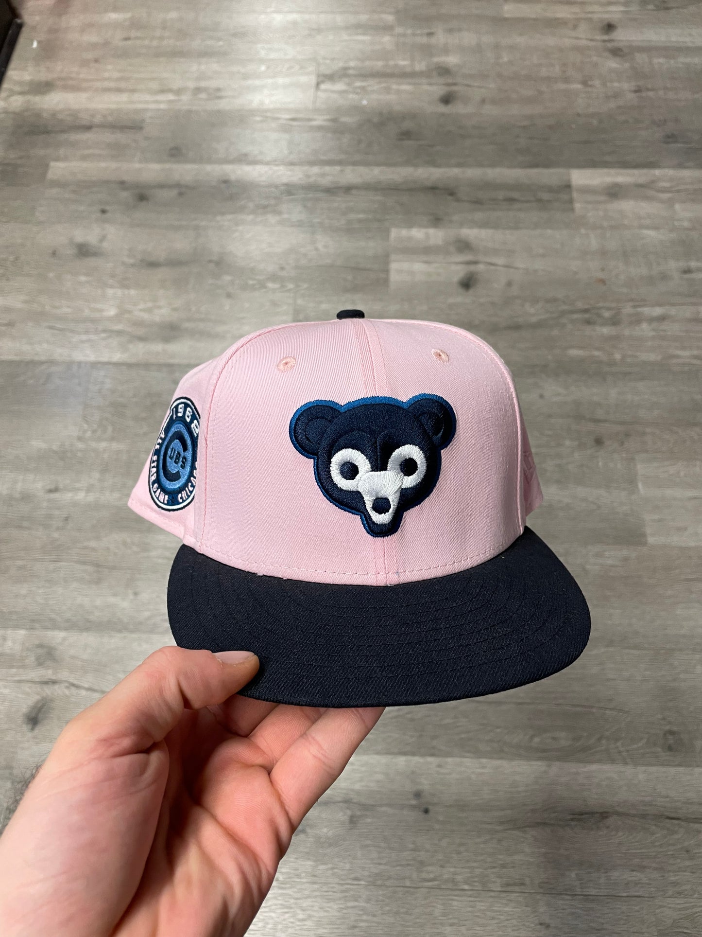 Cubs Pink Fitted Hat