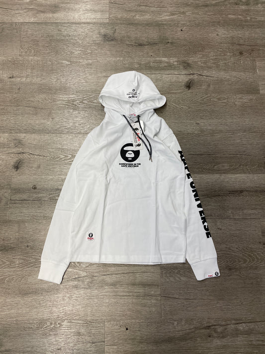 Aape Bape White Lightweight Hood