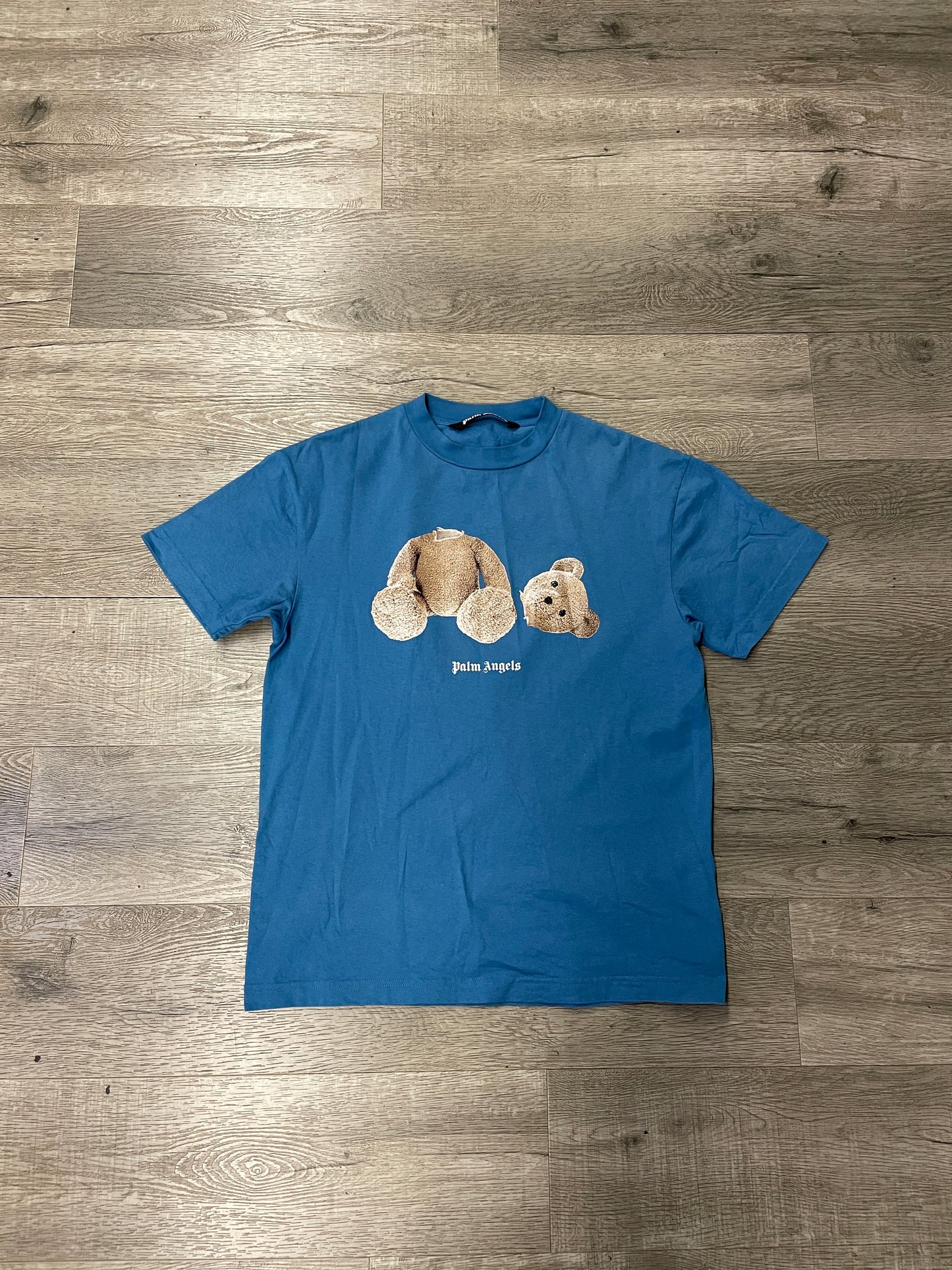 Palm Angels Bear Tee Blue