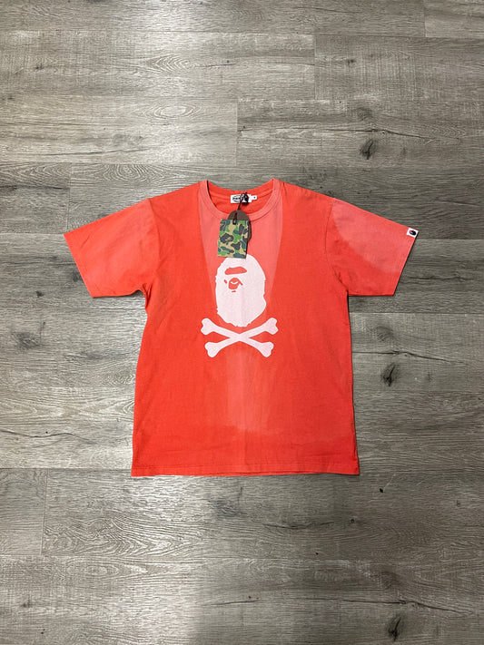 Bape Red Dyed Tee