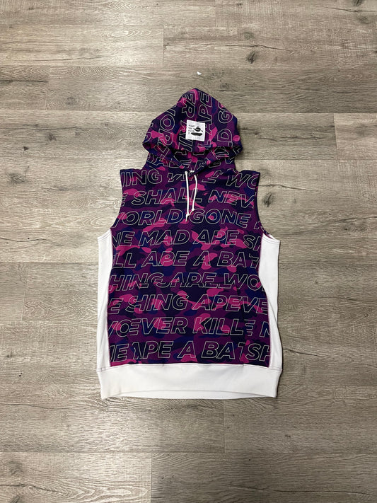 Bape Purple Camo Vest