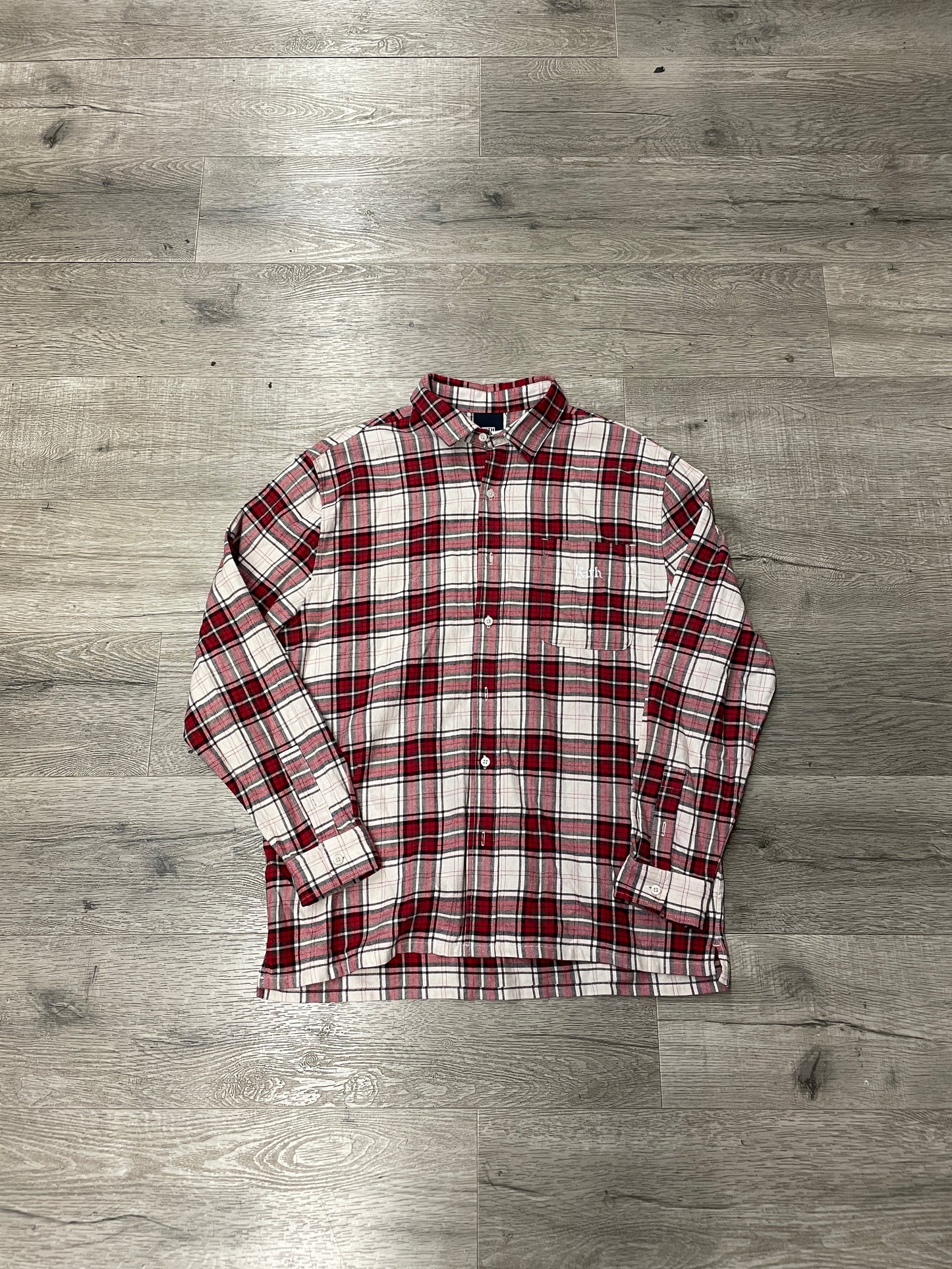 Kith Red Flannel Shirt