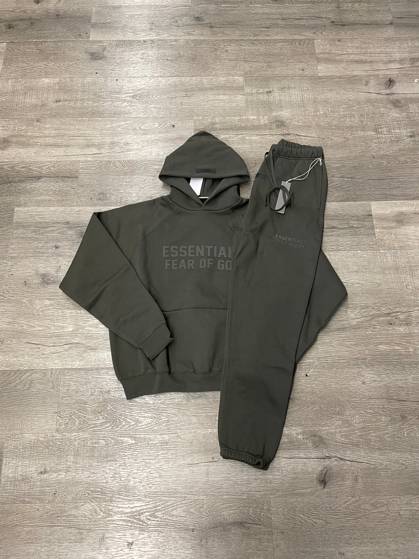 Fear of God Essentials Off-Black Suit