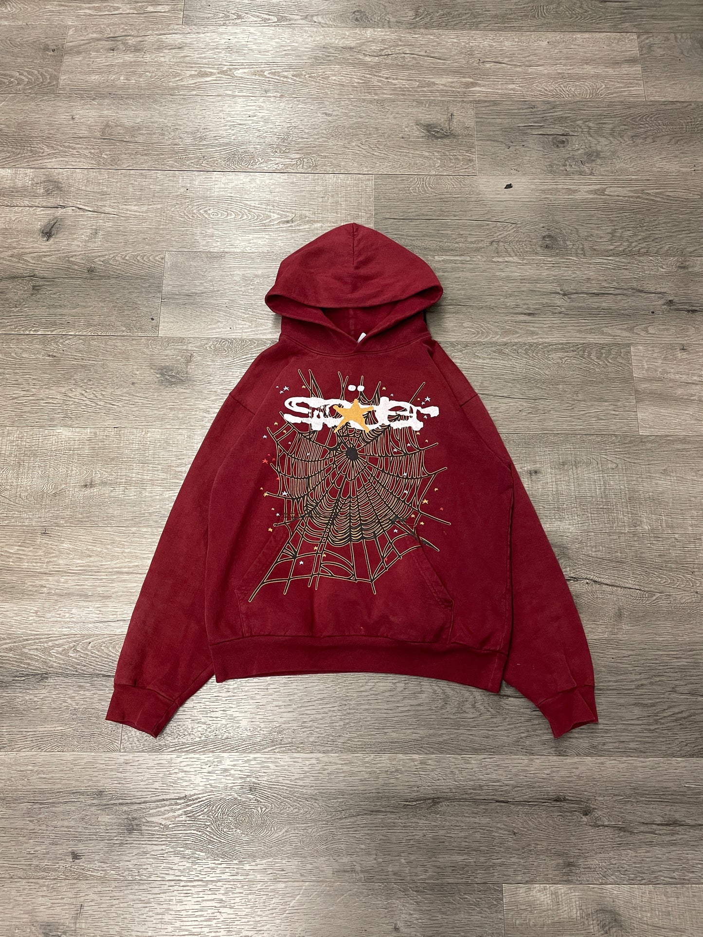 Sp5der Hood Maroon