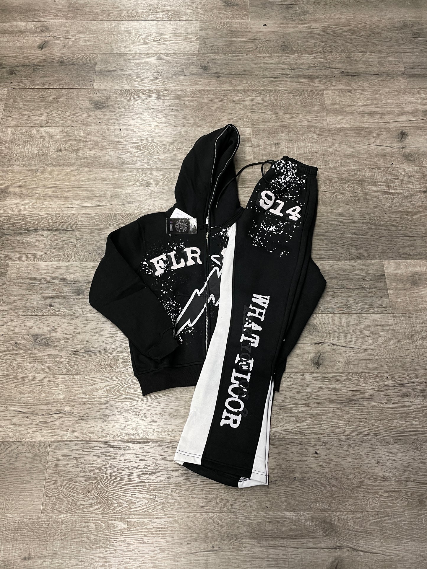 Floor 914 Sweatsuit Black