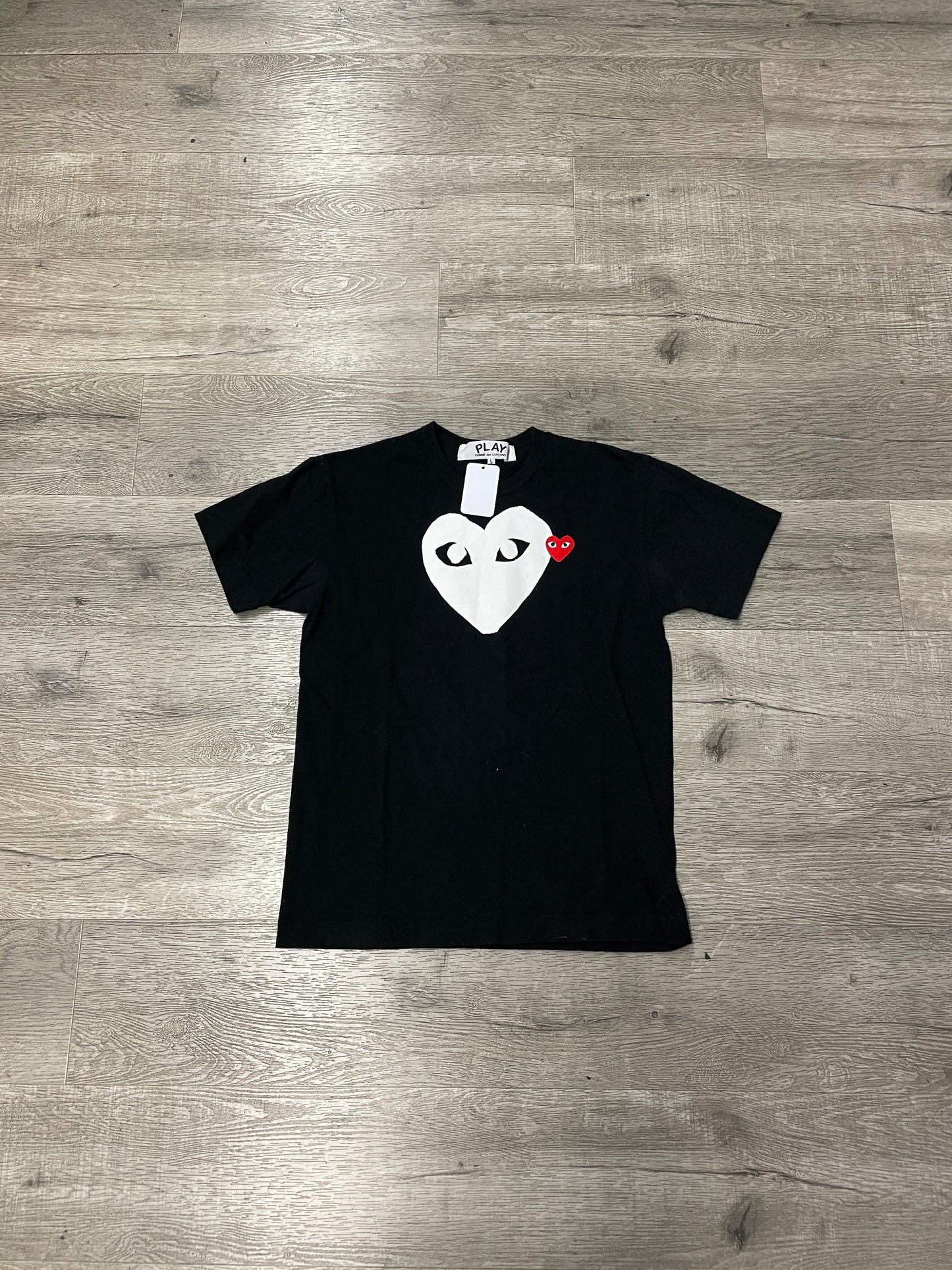 CDG Double Logo Tee