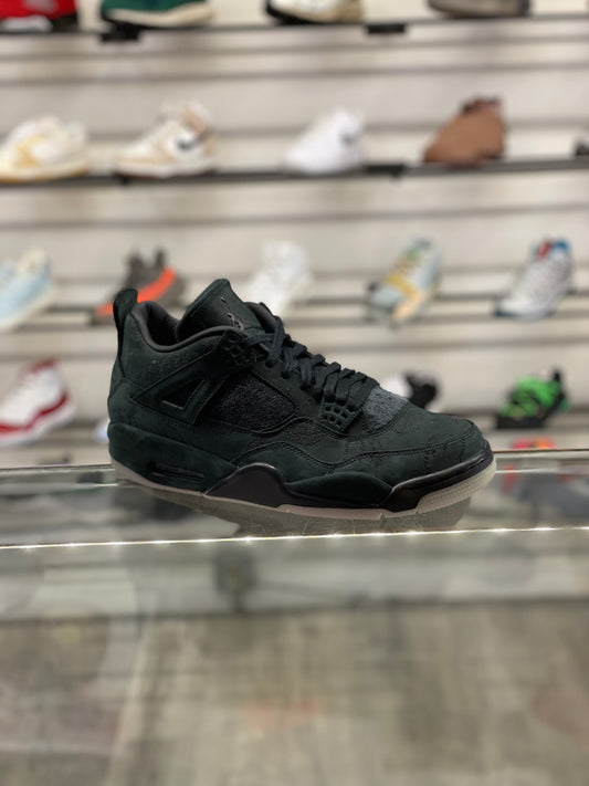 KAWS Air Jordan 4 Black