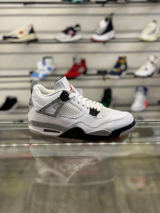 Air Jordan 4 White Cement