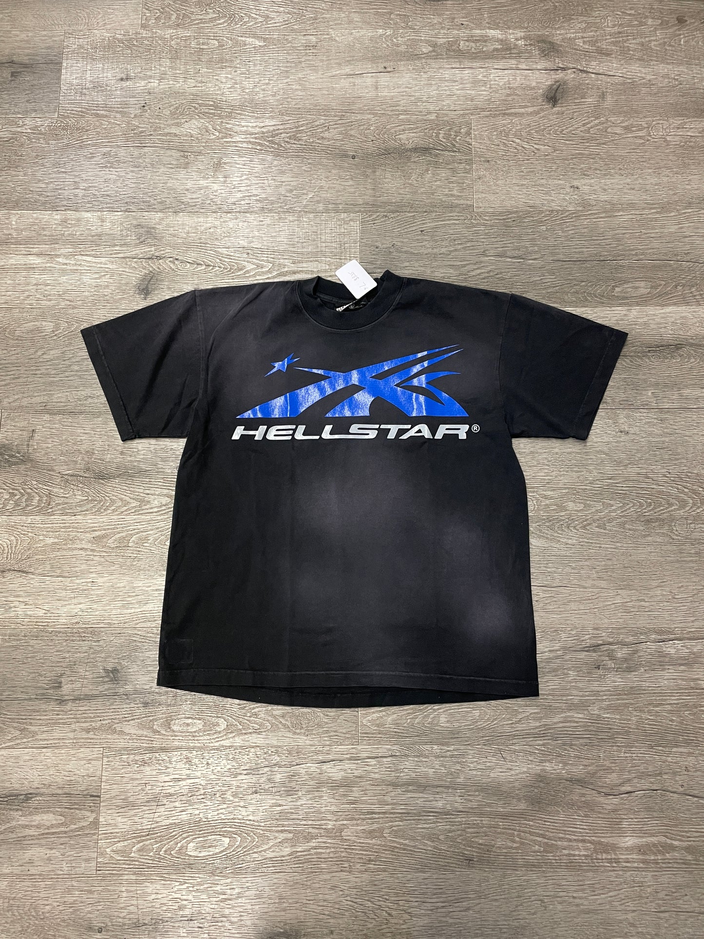 Hellstar Blk/Blue Logo Tee Black