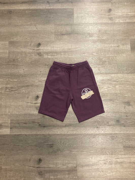Off-White Sweat Shorts Burgundy
