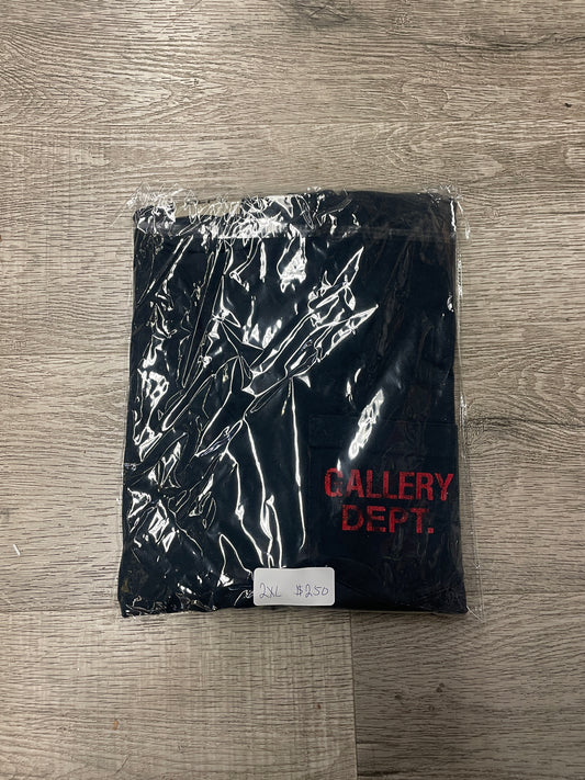 Gallery Dept Charcoal / Red Logo Tee