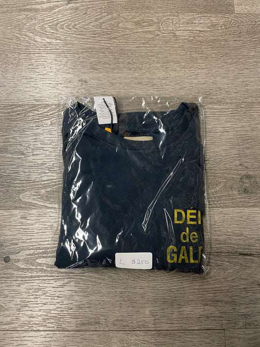 Gallery Dept Charcoal / Yellow Logo Tee