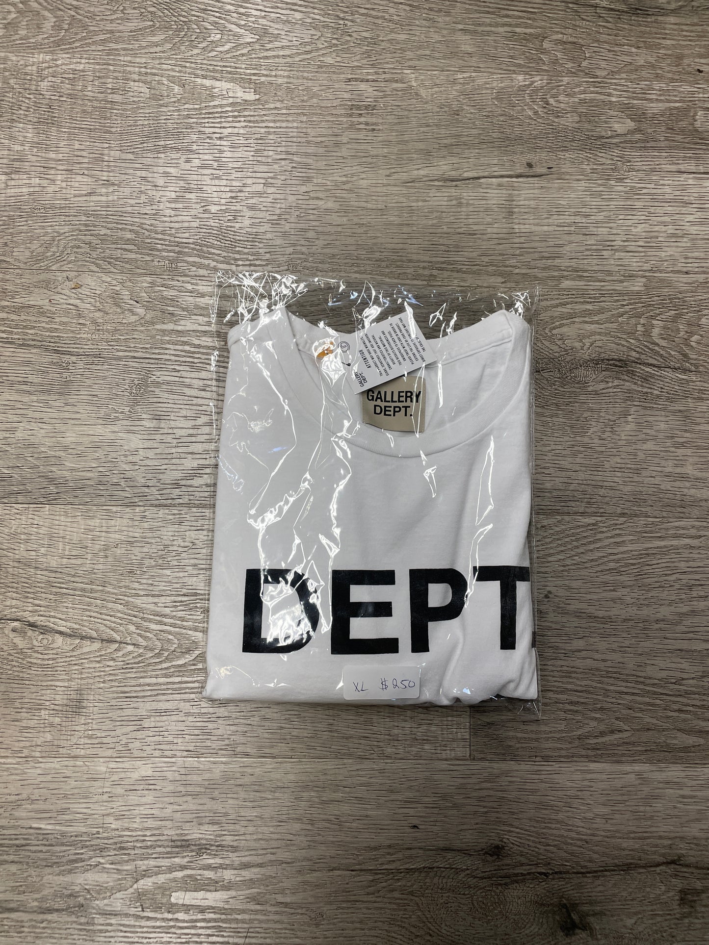 Gallery Dept. Big Chest Logo Tee White/Black