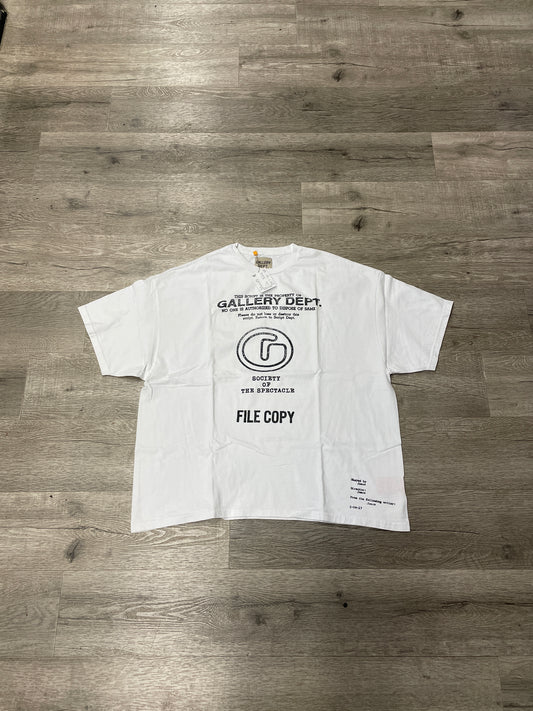 Gallery Dept. Property of / File Copy Tee