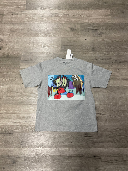 Spongebob Squarepants CPFM Uniqlo Tee Mr. Krabs Grey