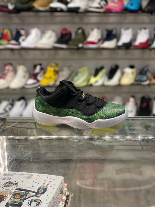 Air Jordan 11 Low Snakeskin Green