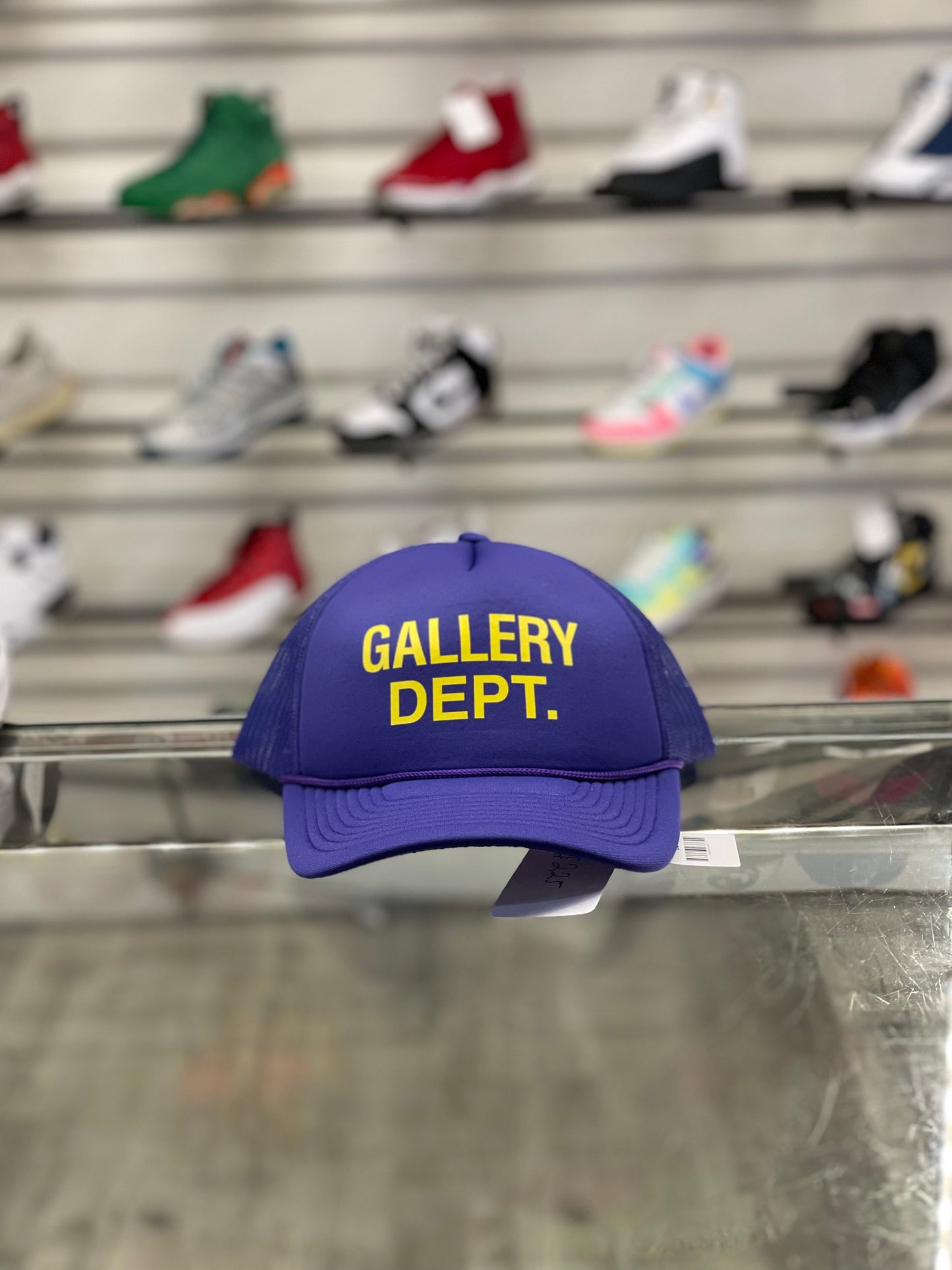 Gallery Dept. Trucker Hat Purple/Yellow