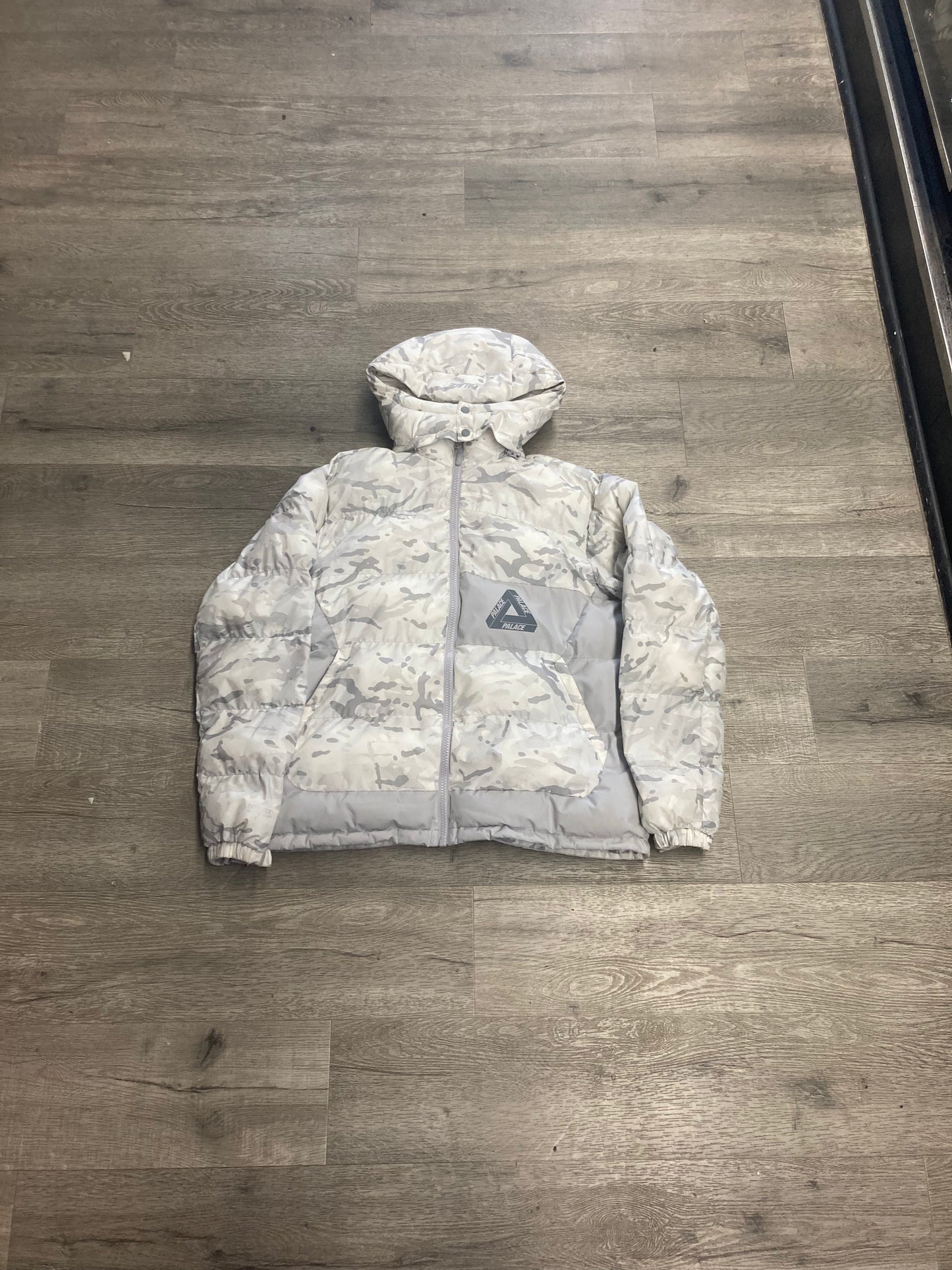 Palace White Camo Jacket