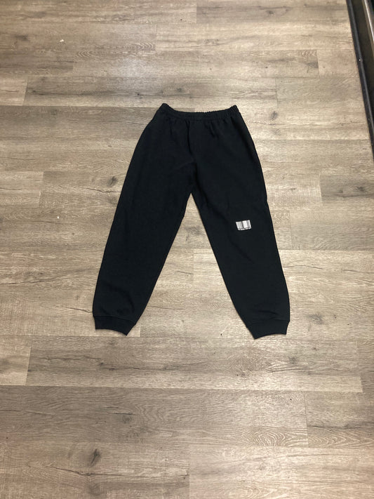 Vetements Barcode Sweatpants Black