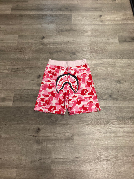 Bape Pink Camo Short