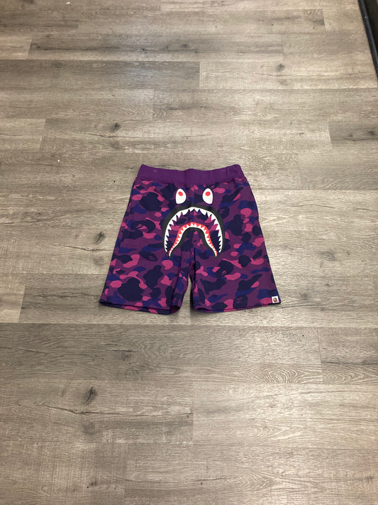 Bape Purple Camo Short