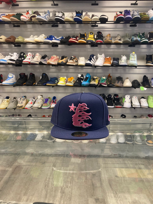 Hellstar Fitted Navy/Pink