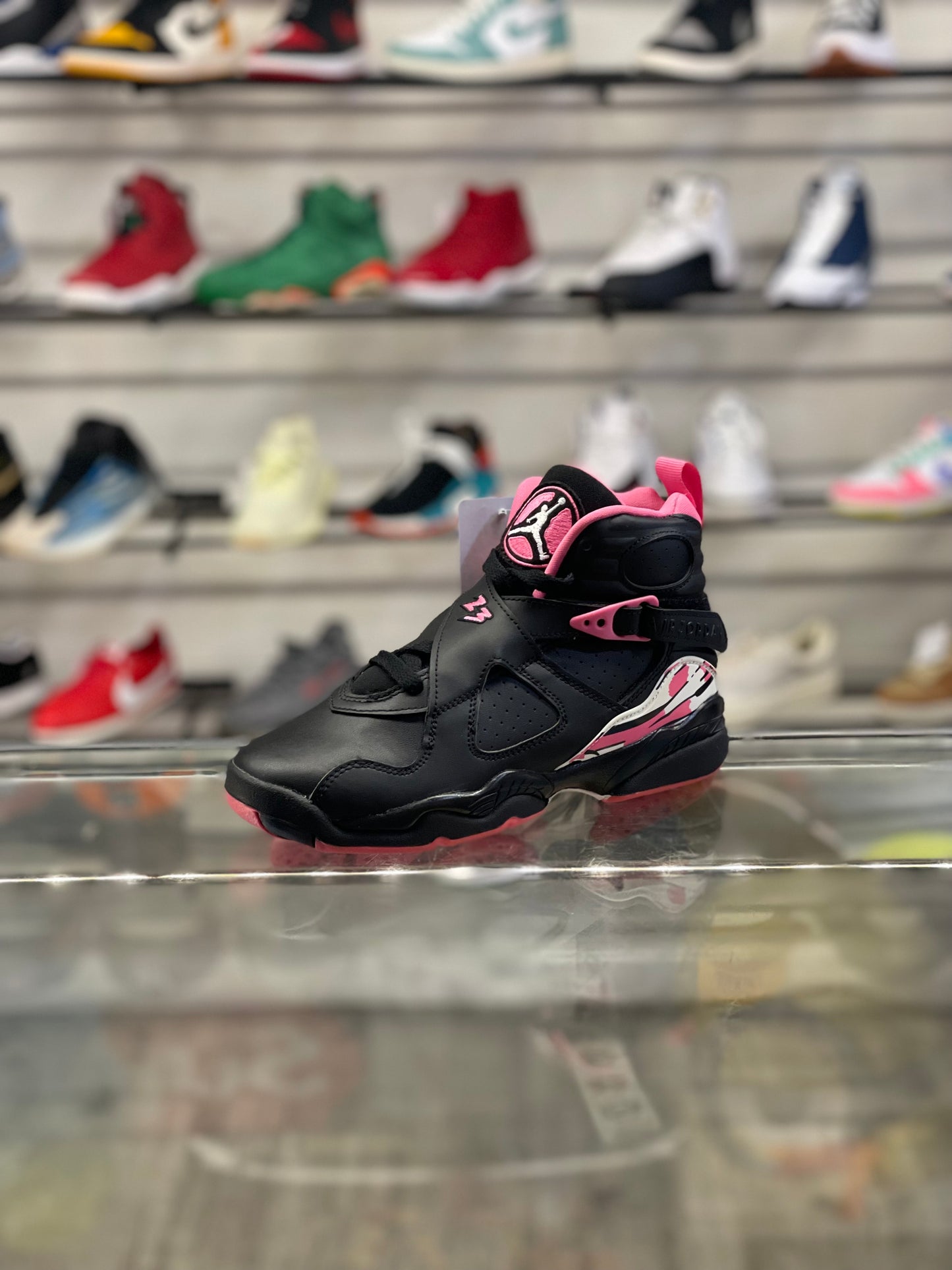 Air Jordan 8 Pink/Black