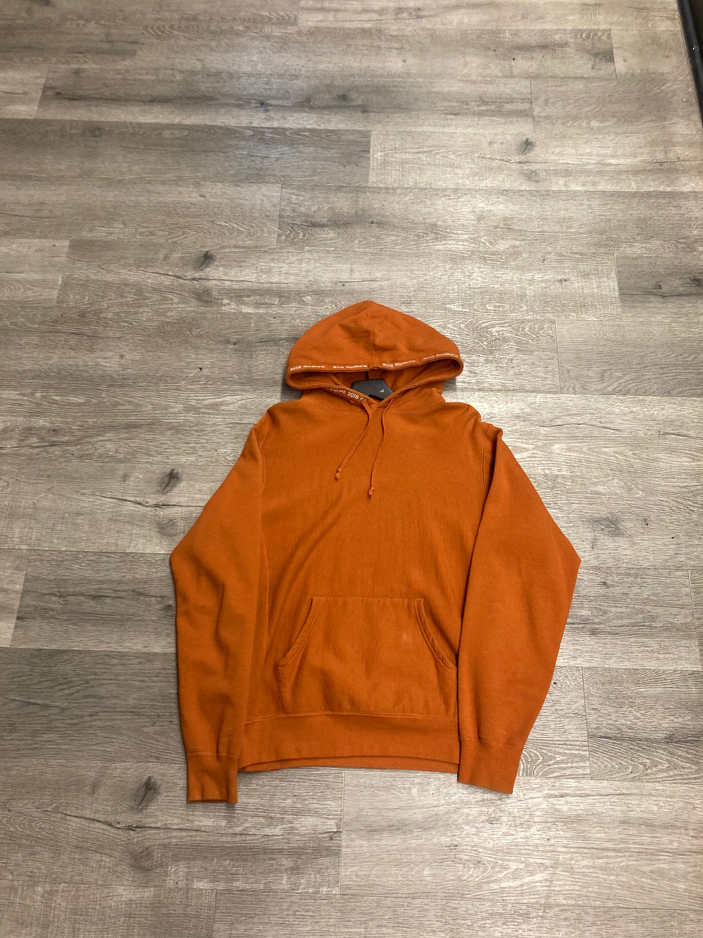 Supreme 2018 Hood Orange