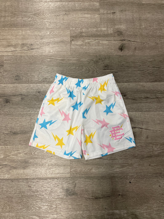 Bape Eric Emanuel Mesh Short Cotton Candy