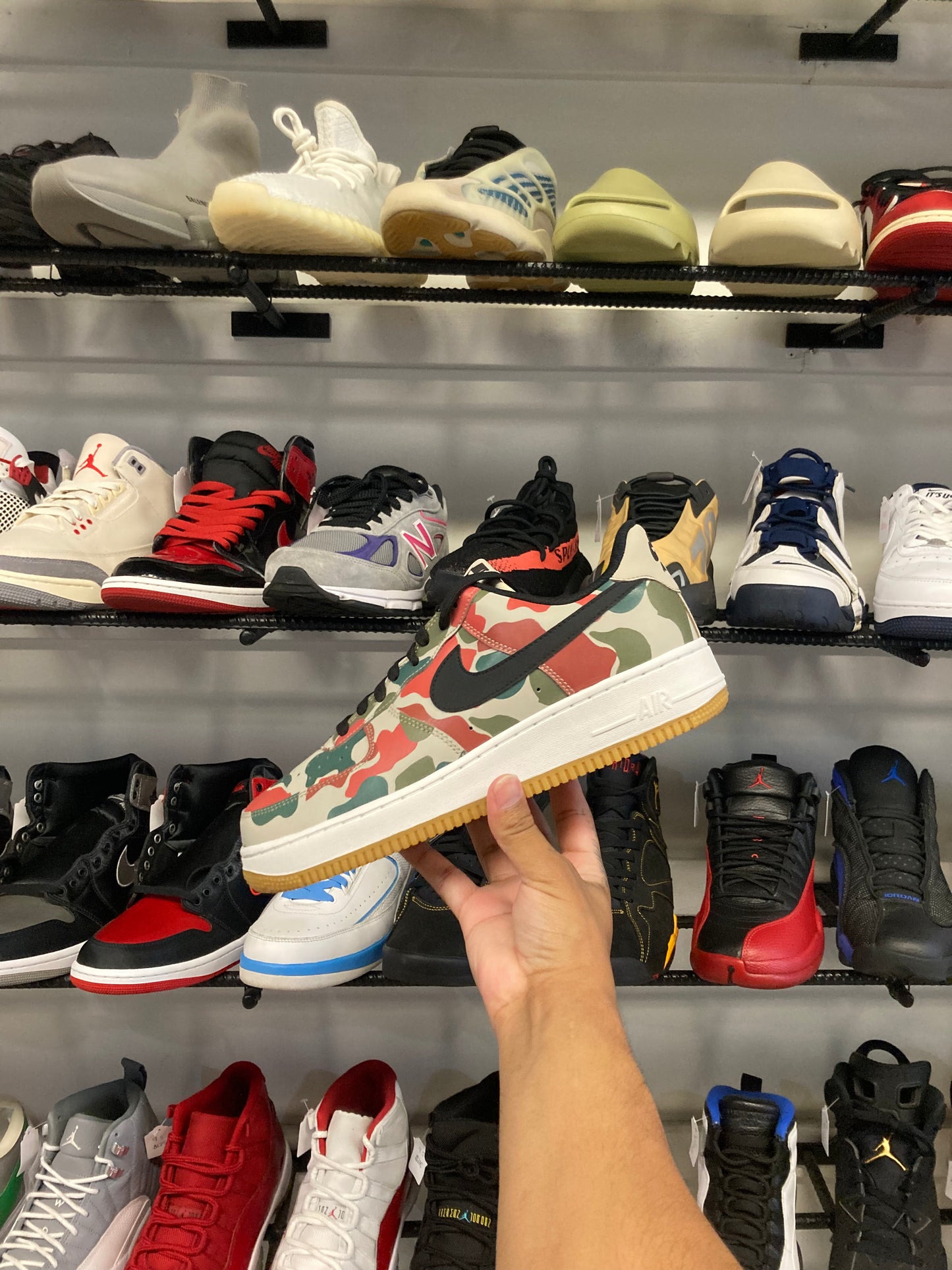 Nike Air Force One Low Reflective Duck Camo
