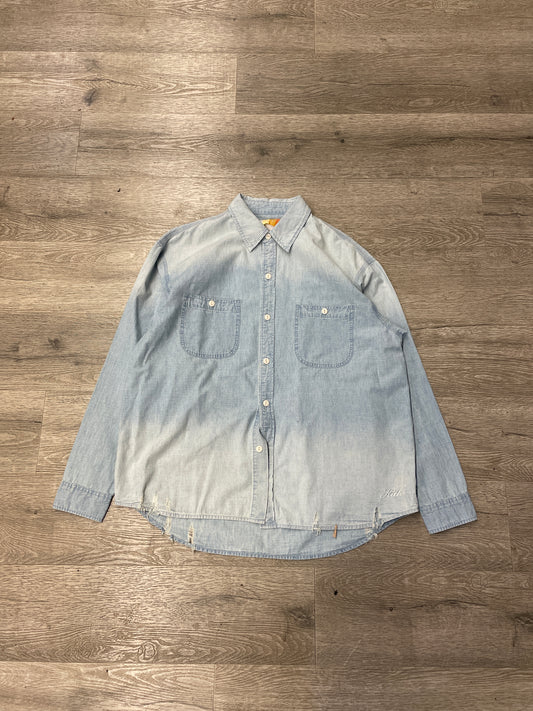 Kith Button Up Light Denim Shirt