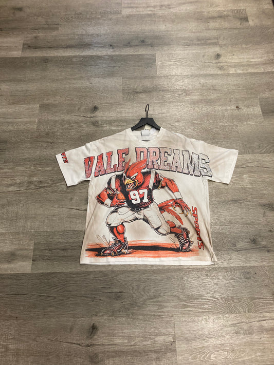 Valley Rhinestone Tee Cardinal