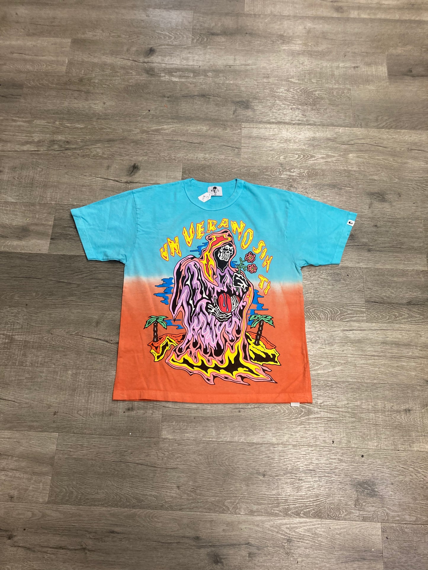 Warren Lotas Bad Bunny Multi Color Tee