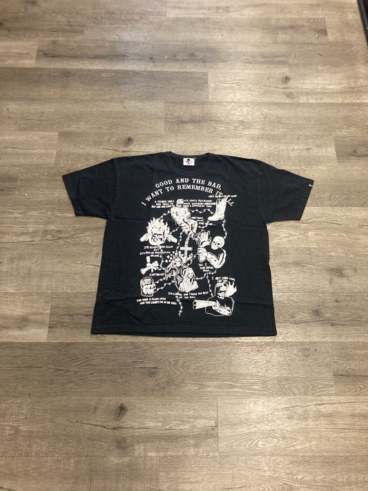 Warren Lotas Good & The Bad Tee Black