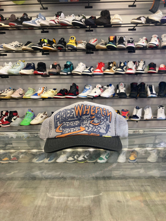 Kapital Free Wheelin Trucker Hat Grey