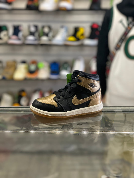 Air Jordan 1 Black/Gold (TD)