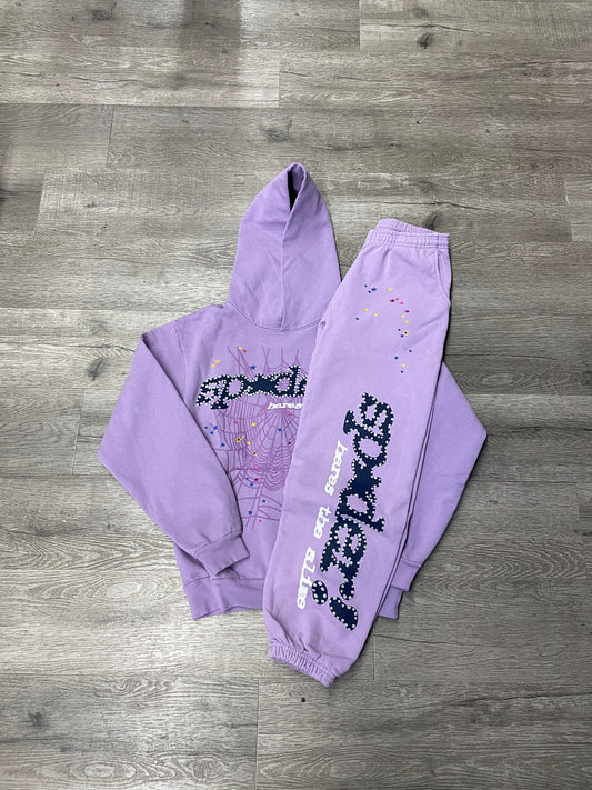 Sp5der Acai Sweatpant Purple