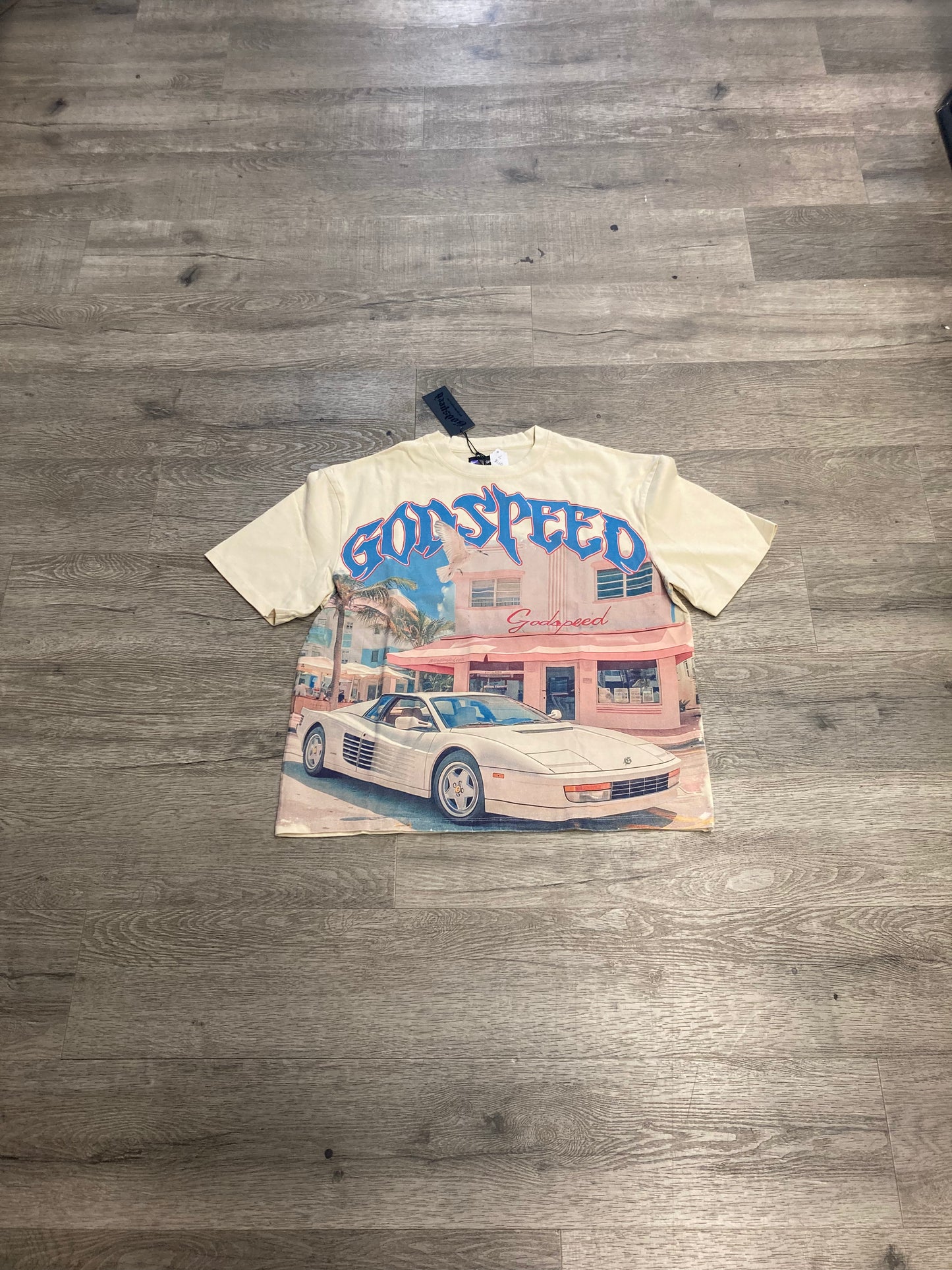 God Speed Pink Vice City Tee Cream