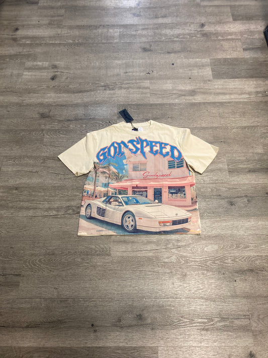 God Speed Pink Vice City Tee Cream