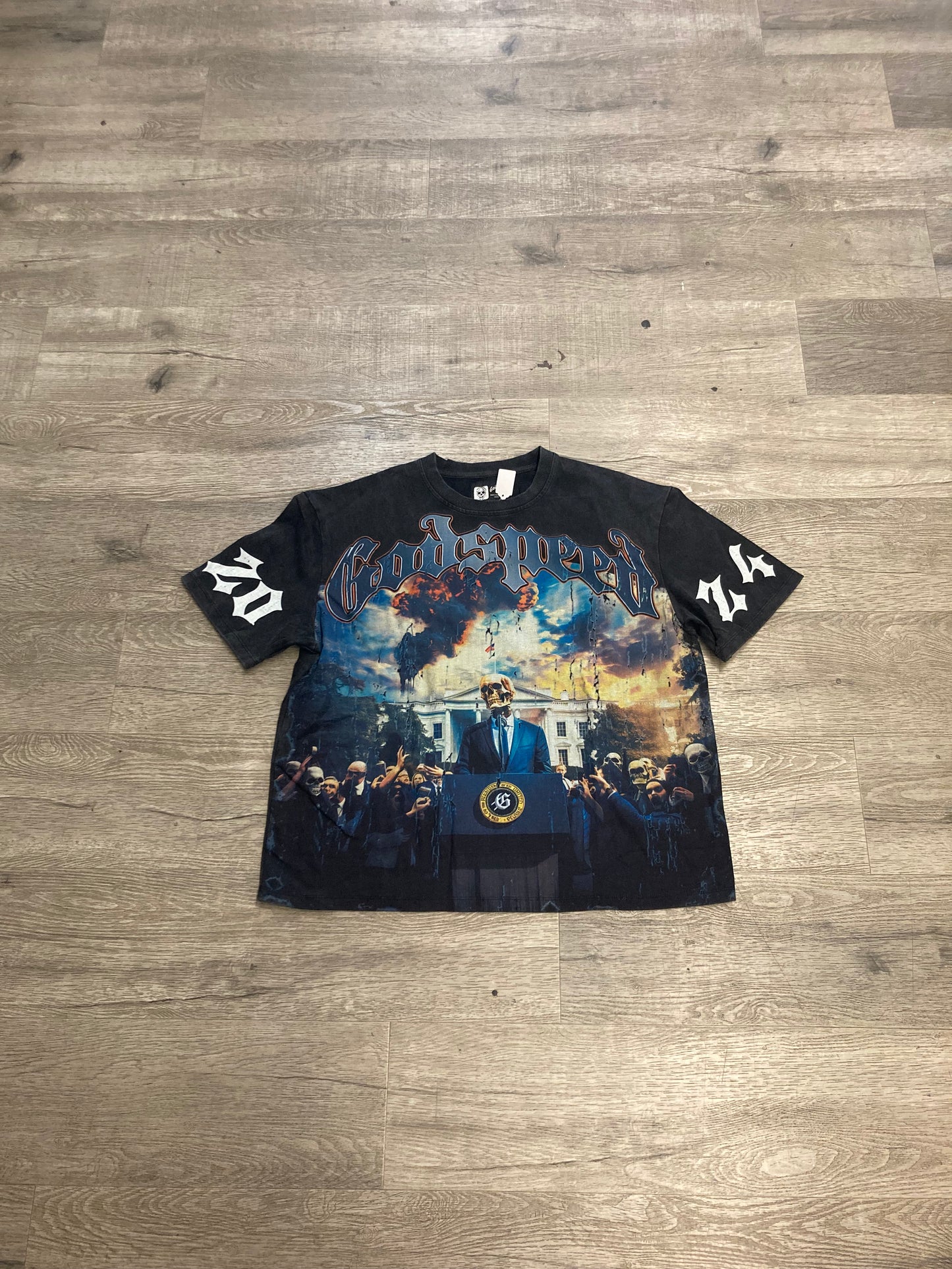 God Speed President Tee Black