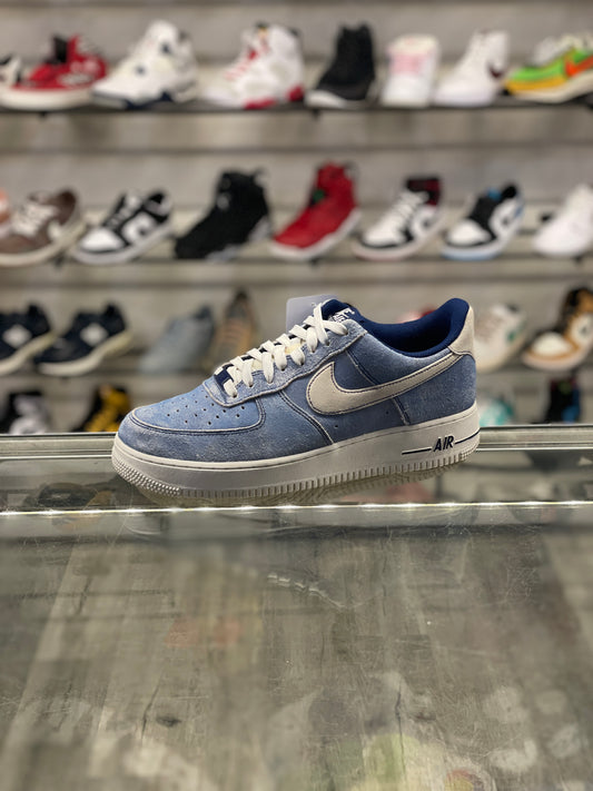 Nike Air Force One Low Dusty Blue Suede