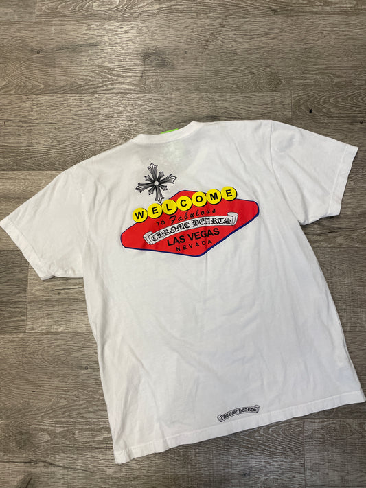 Chrome Hearts Las Vegas Tee White